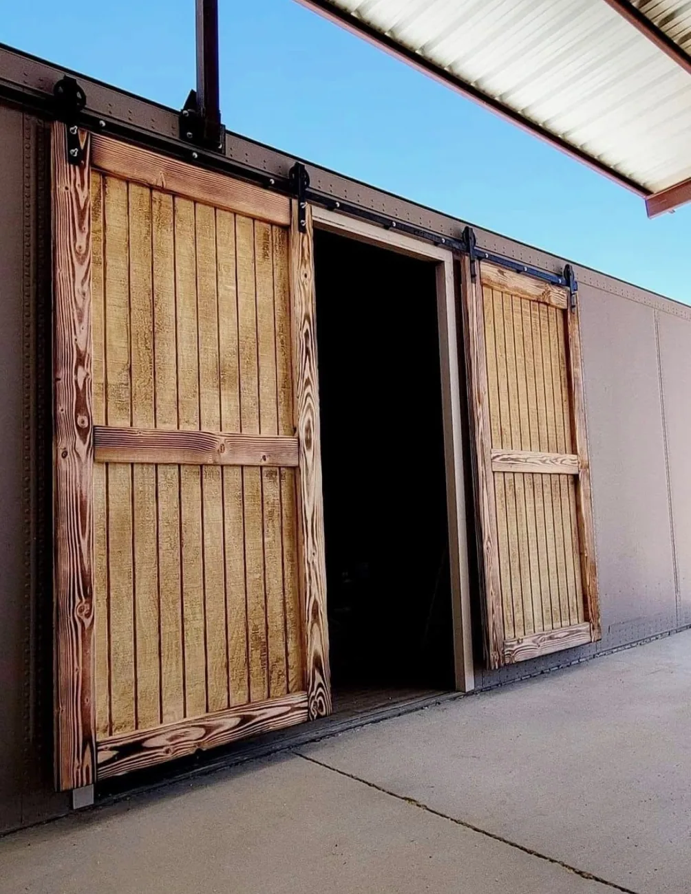 Custom Work work — barn doors