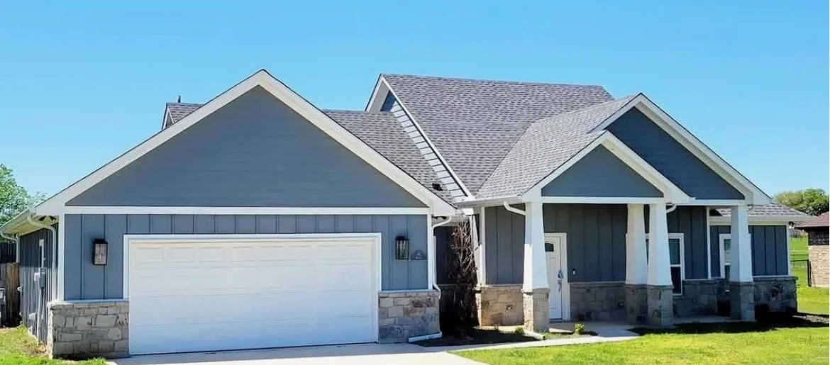 Modern residential exterior