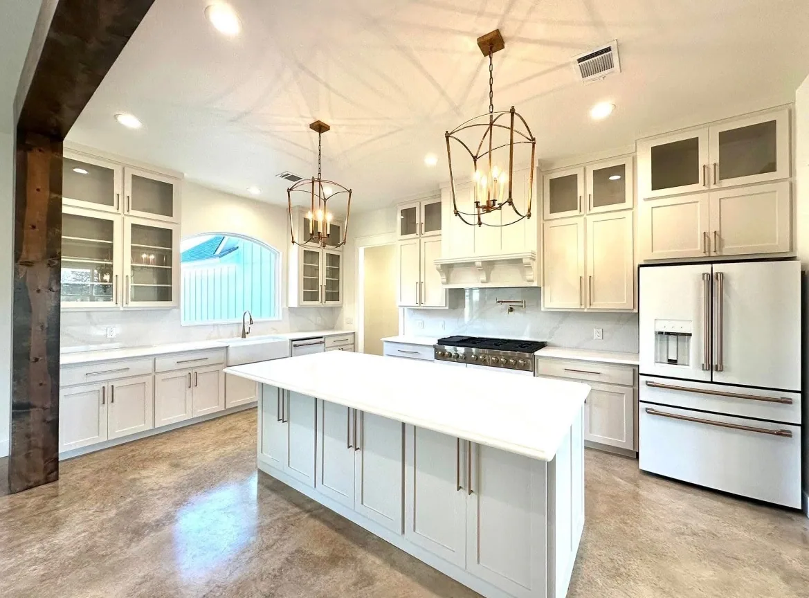 Modern remodeled home interior