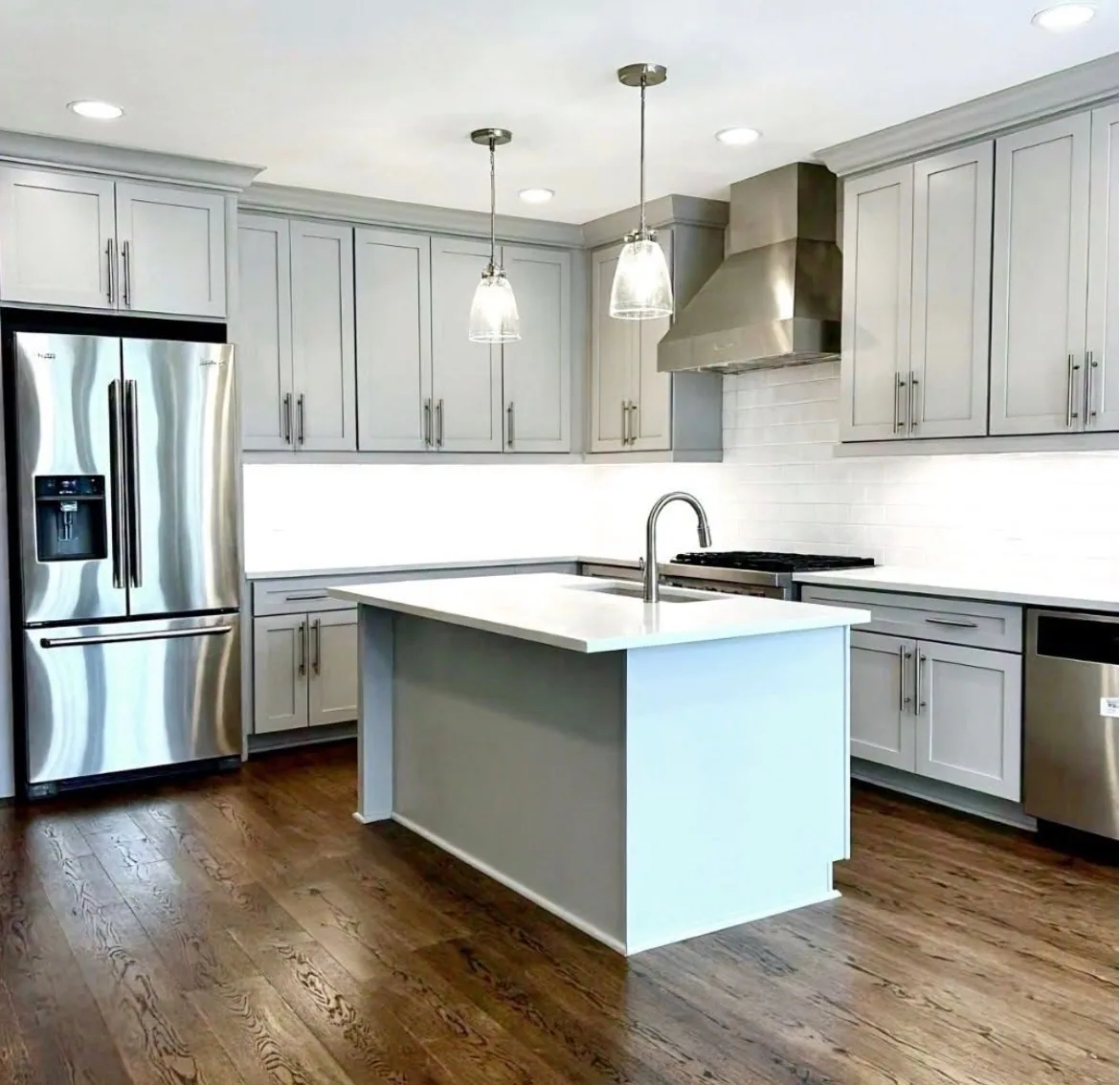 Kitchens work — kitchen gray
